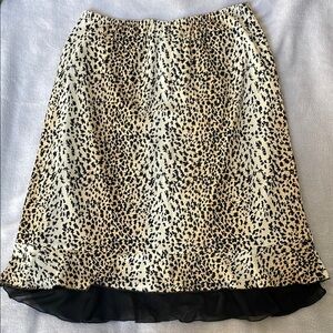 Frank Lyman Design Animal Print Women's Skirt